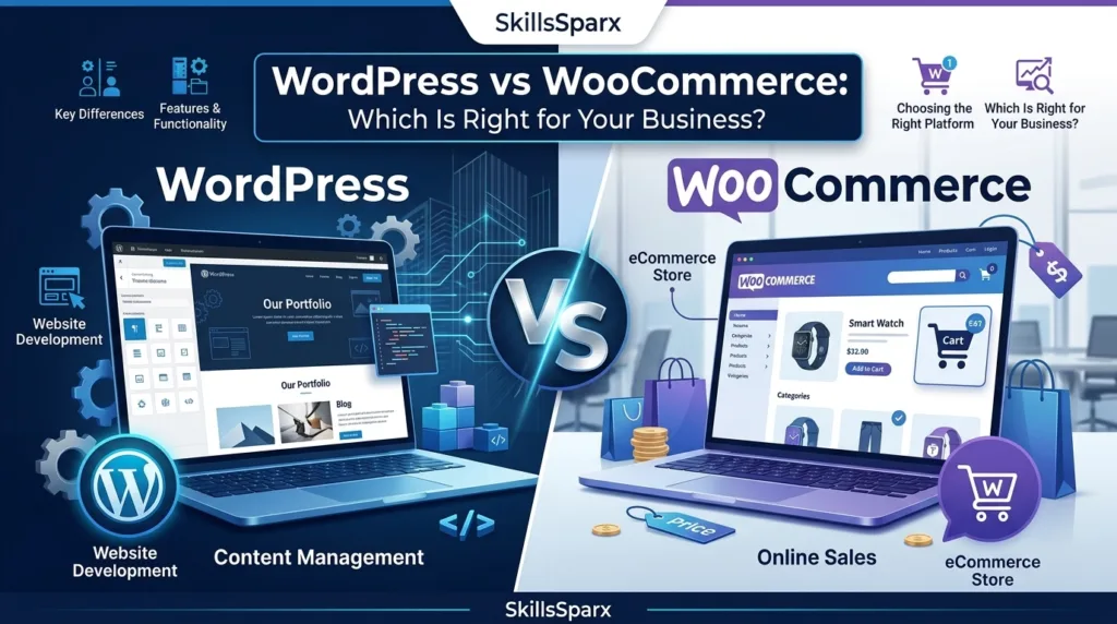 wordpress vs woocommerce